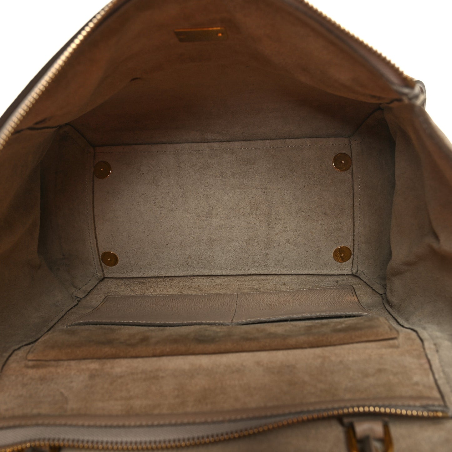 Grained Calfskin Mini Belt Bag Light Taupe