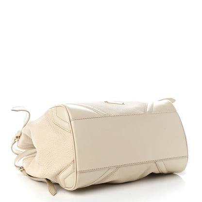 Burberry Grainy Calfskin Small Canterbury Tote Limestone 4 of 9