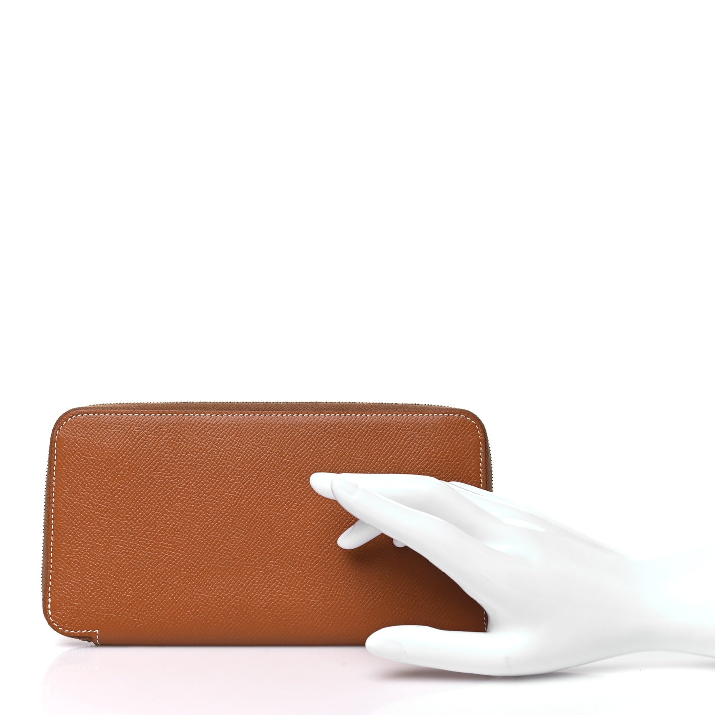 Epsom Silk'In Wallet Gold Jaune De Naples