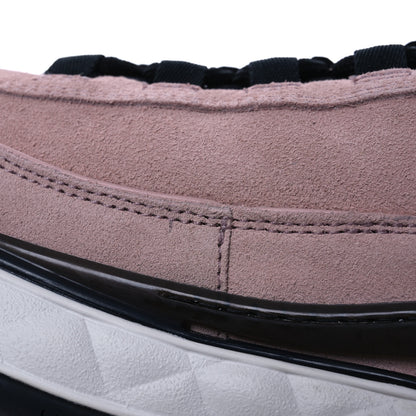 Chanel Suede Calfskin Nylon Grosgrain CC Sneakers 39.5 Light Pink 12 of 13