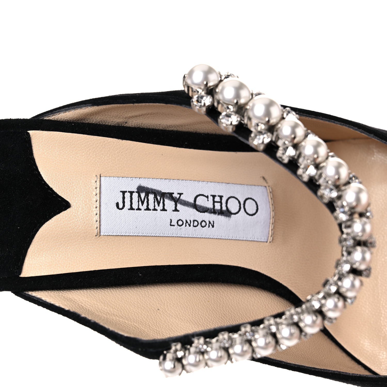 Jimmy Choo Suede Bing 65 Pumps 38 Black 10 of 13