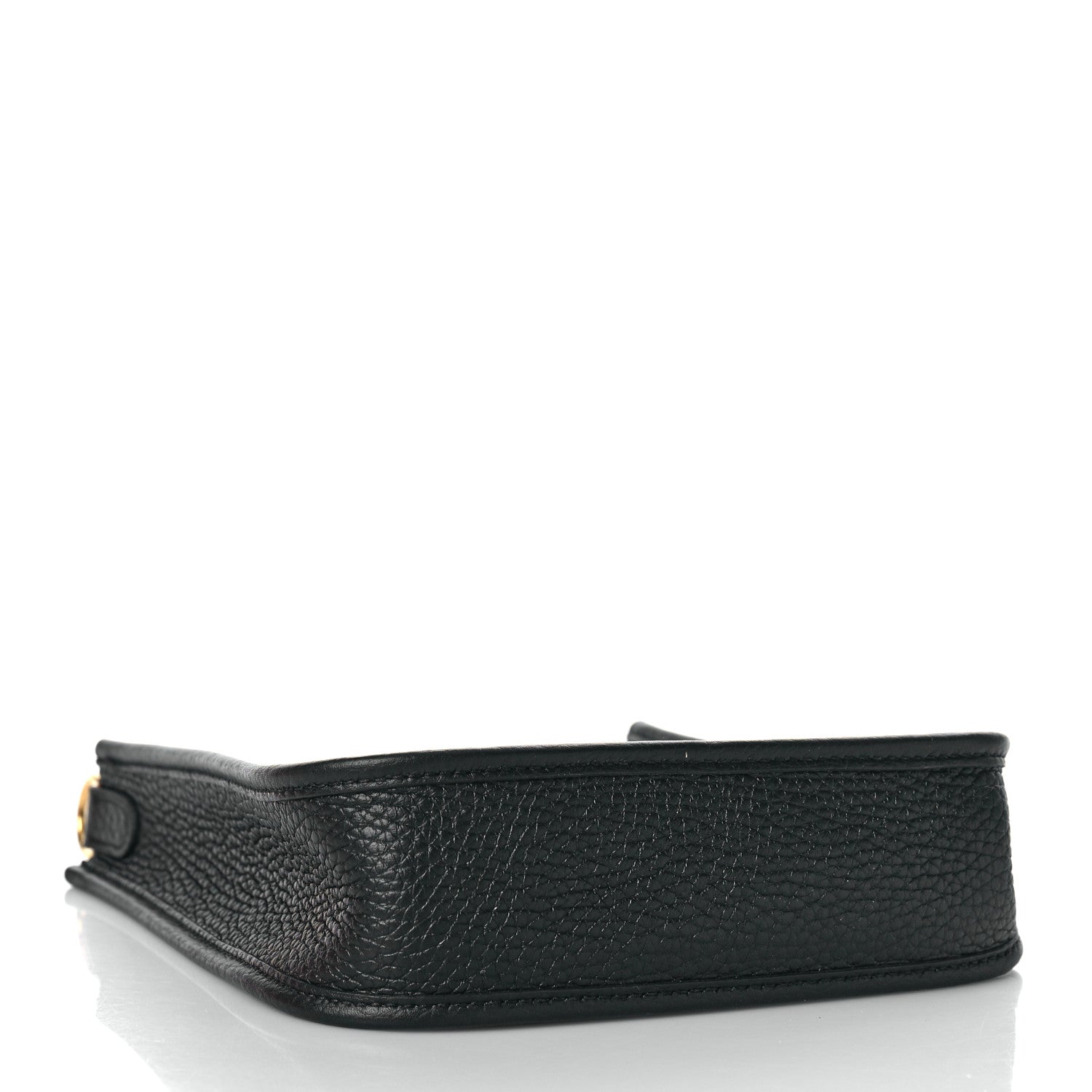 Hermes Taurillon Clemence Evelyne TPM Black 4 of 10