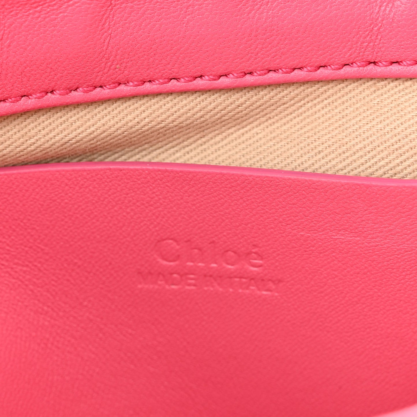 Lambskin Small Faye Top Handle Bag Hot Pink