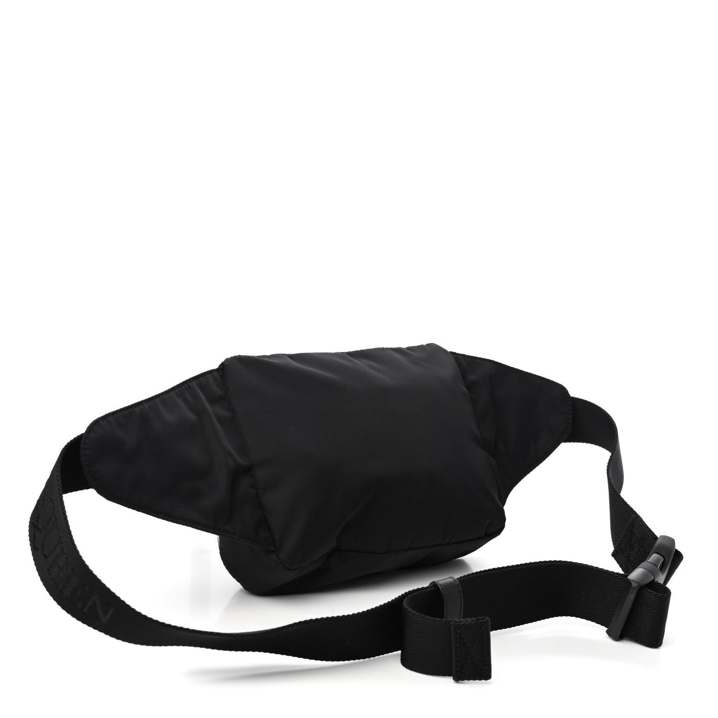 Nylon Oversized Harness Belt Bag Black