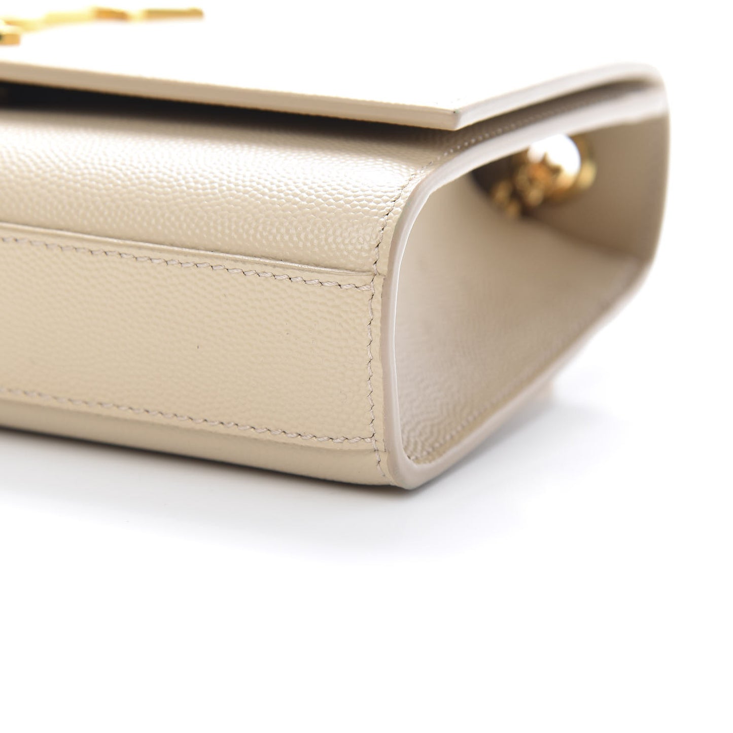 Grain De Poudre Small Monogram Kate Satchel Nude Powder