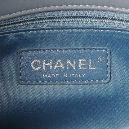 Chanel Lambskin Quilted Small CC Crossing Flap Light Blue 7 of 8