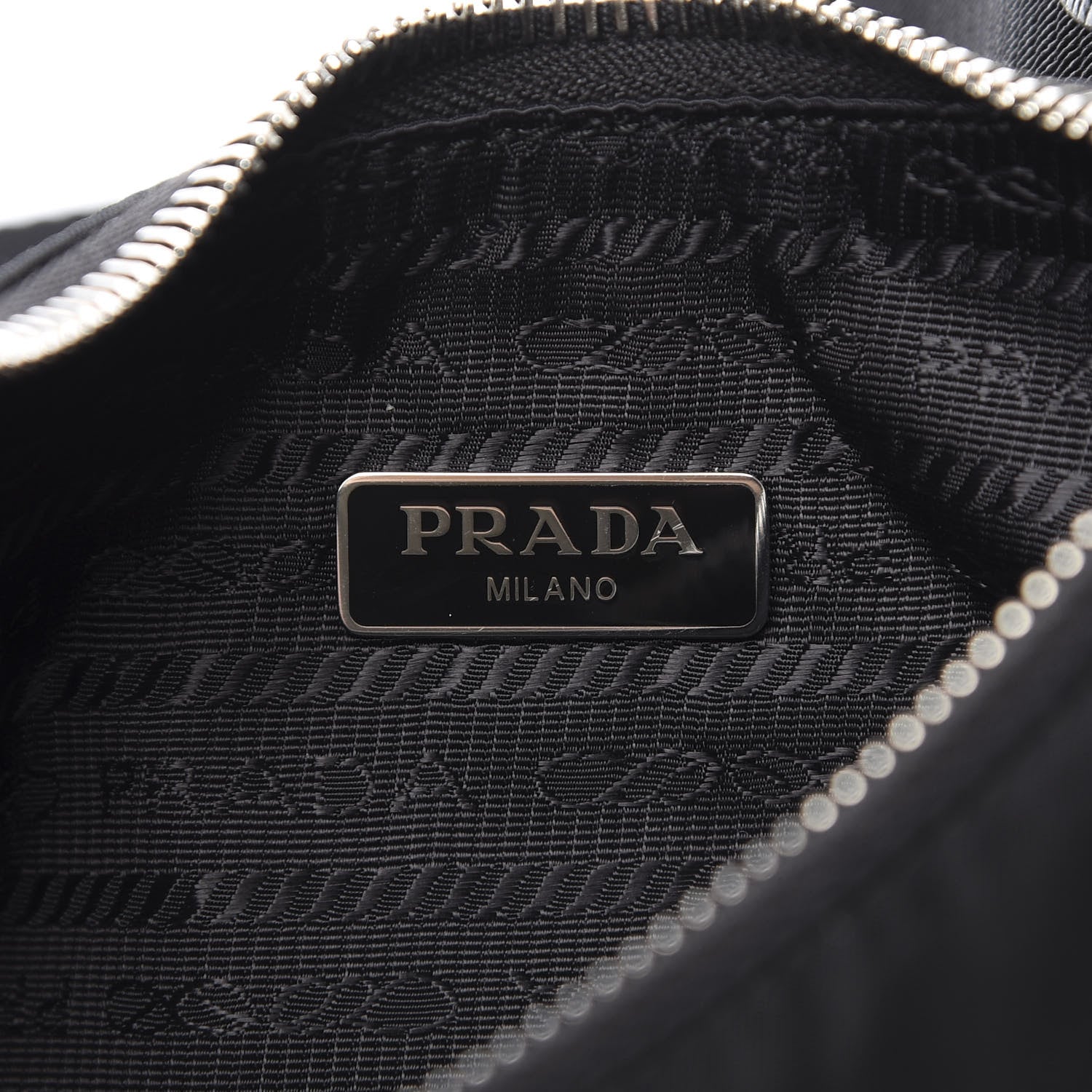 Prada Nylon Re-Edition 2005 Shoulder Bag Black 6 of 11