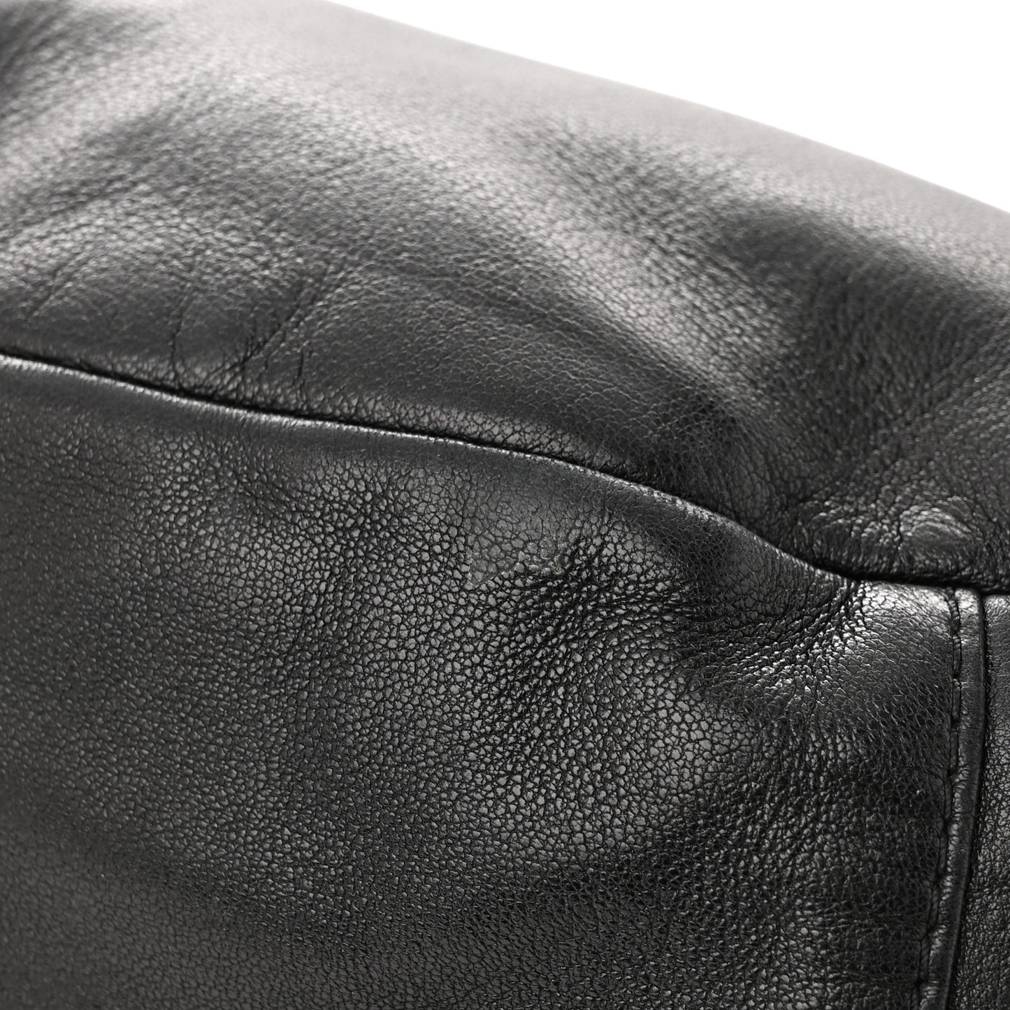 Lambskin Sensual Hobo Black