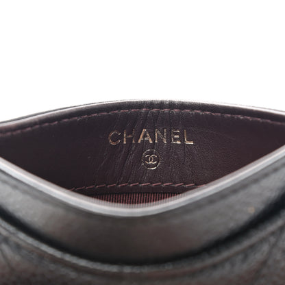 Chanel Caviar Quilted Card Holder Black 6 of 9