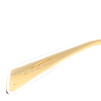 Celine Metal Rhinestone Sunglasses CL40285U Gold 7 of 8