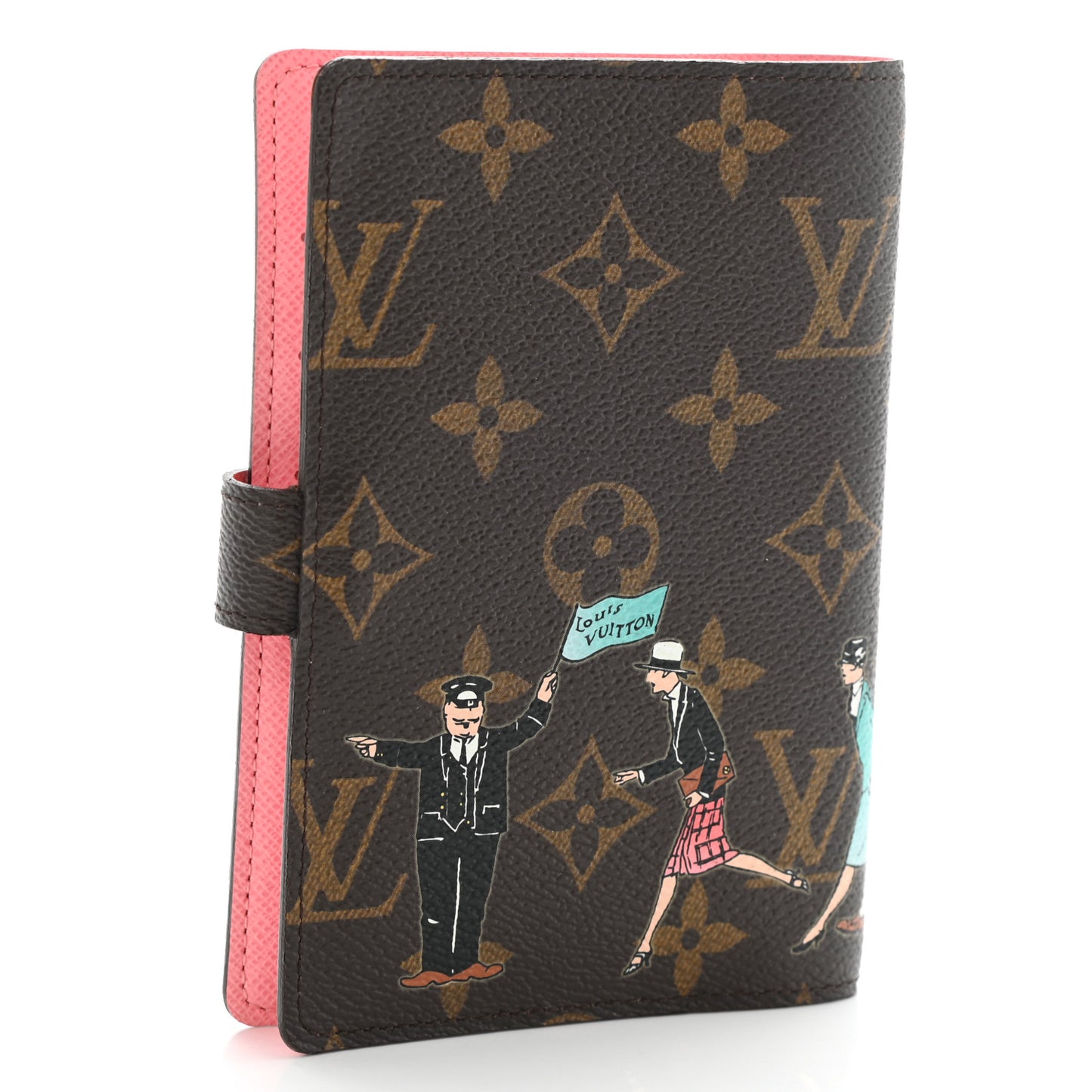 Monogram Illustre Small Ring Agenda Rose
