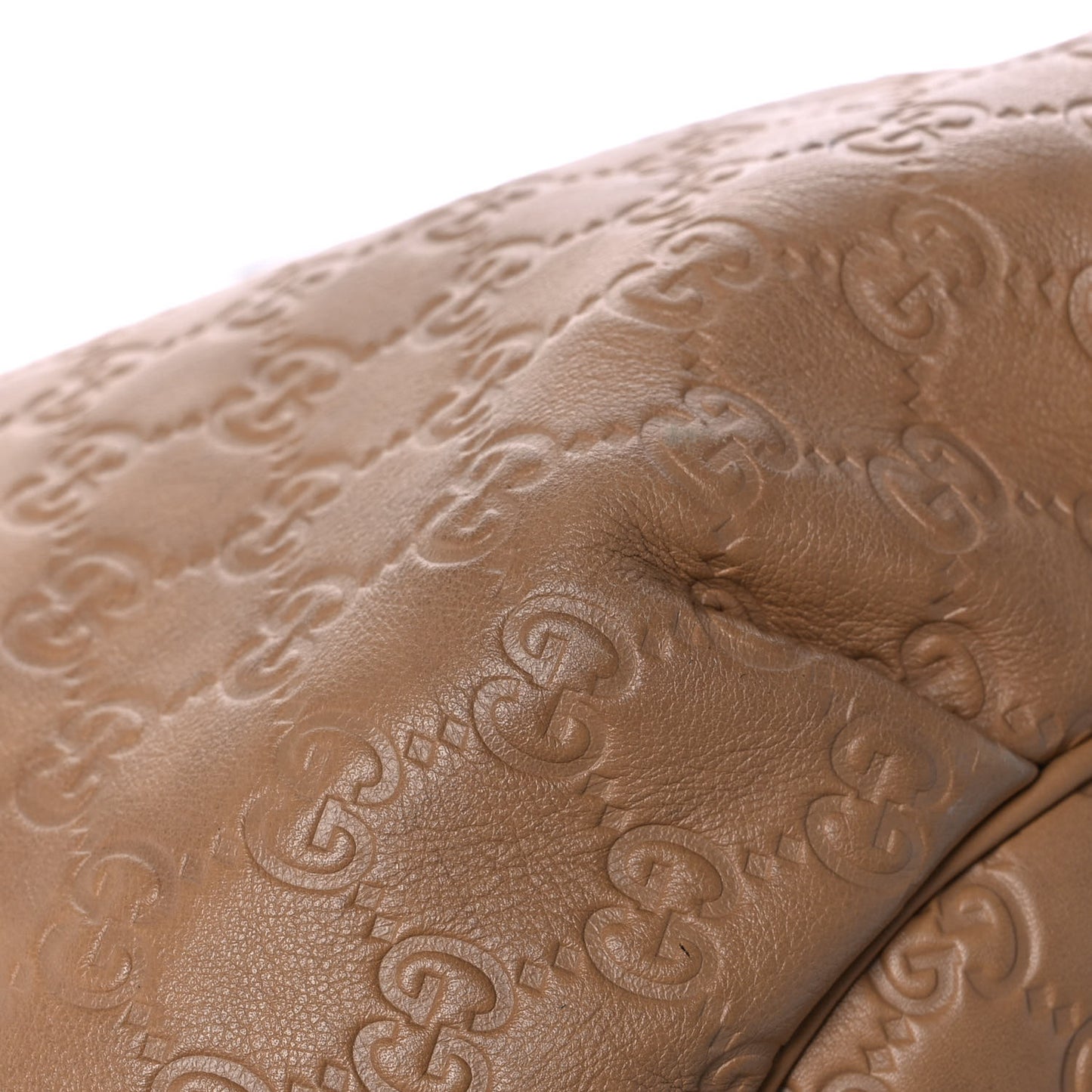 Guccissima Medium Pelham Hobo Beige