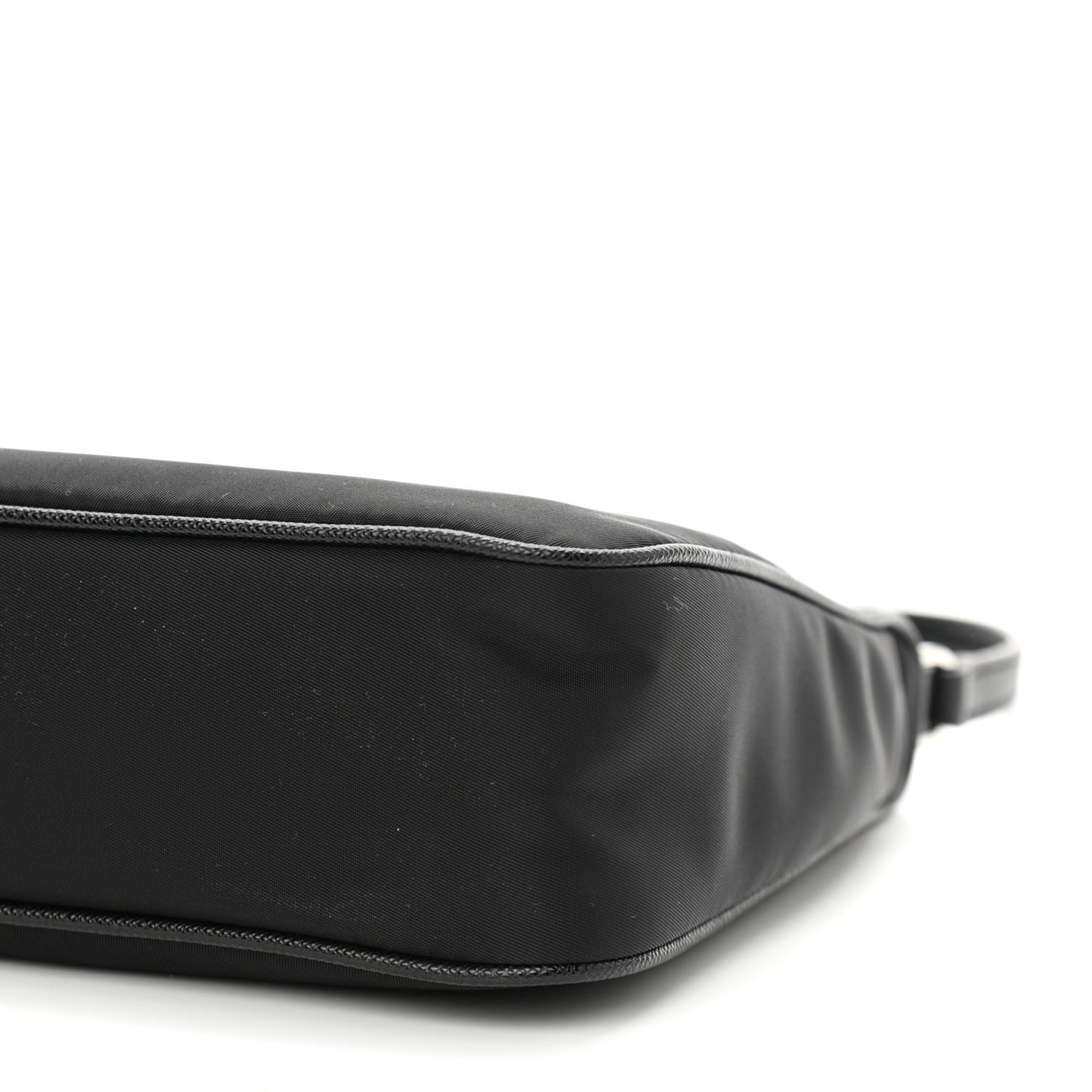 Tessuto Nylon Saffiano Mini Re-Edition 2005 Bag Black