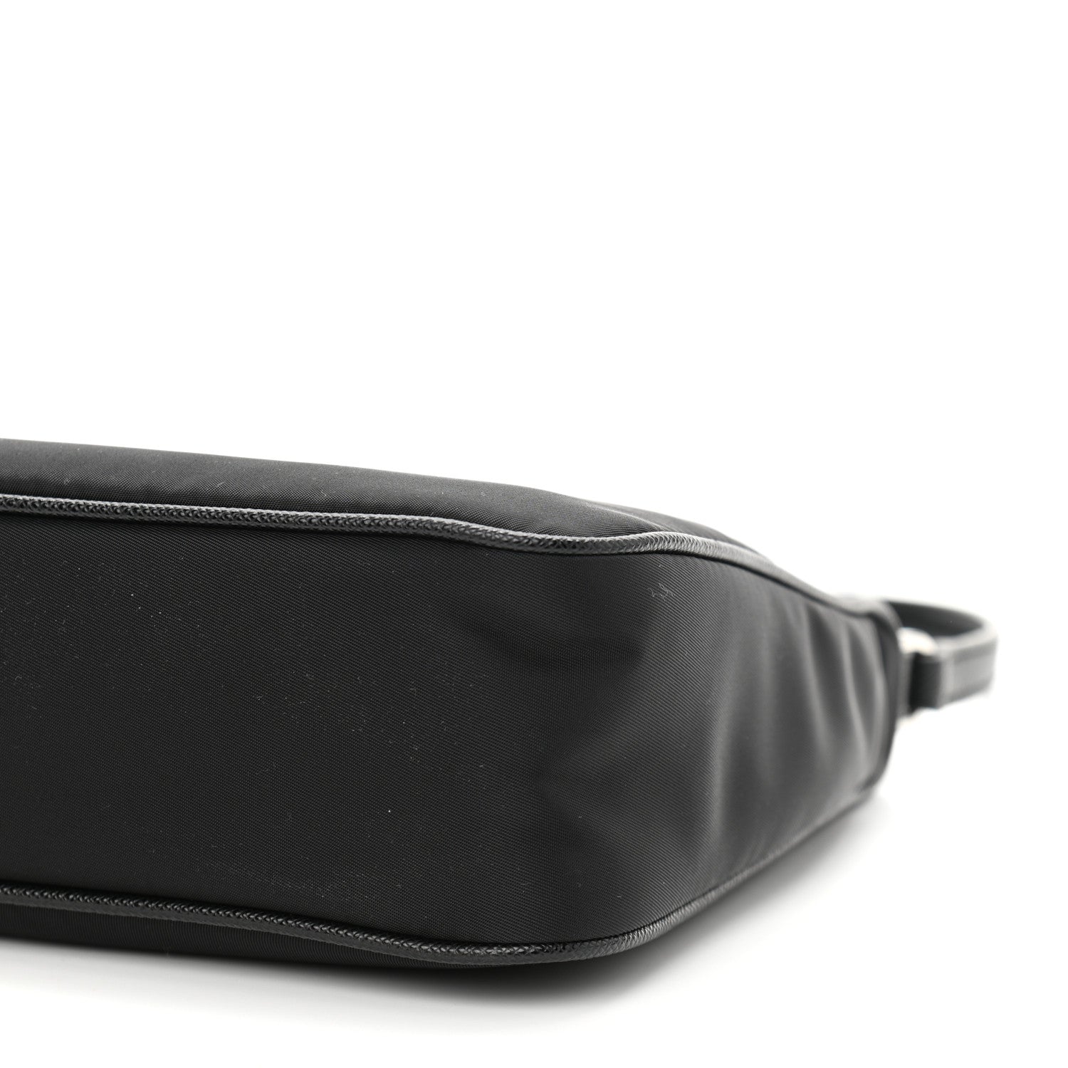 Prada Tessuto Nylon Saffiano Mini Re-Edition 2005 Bag Black 9 of 9