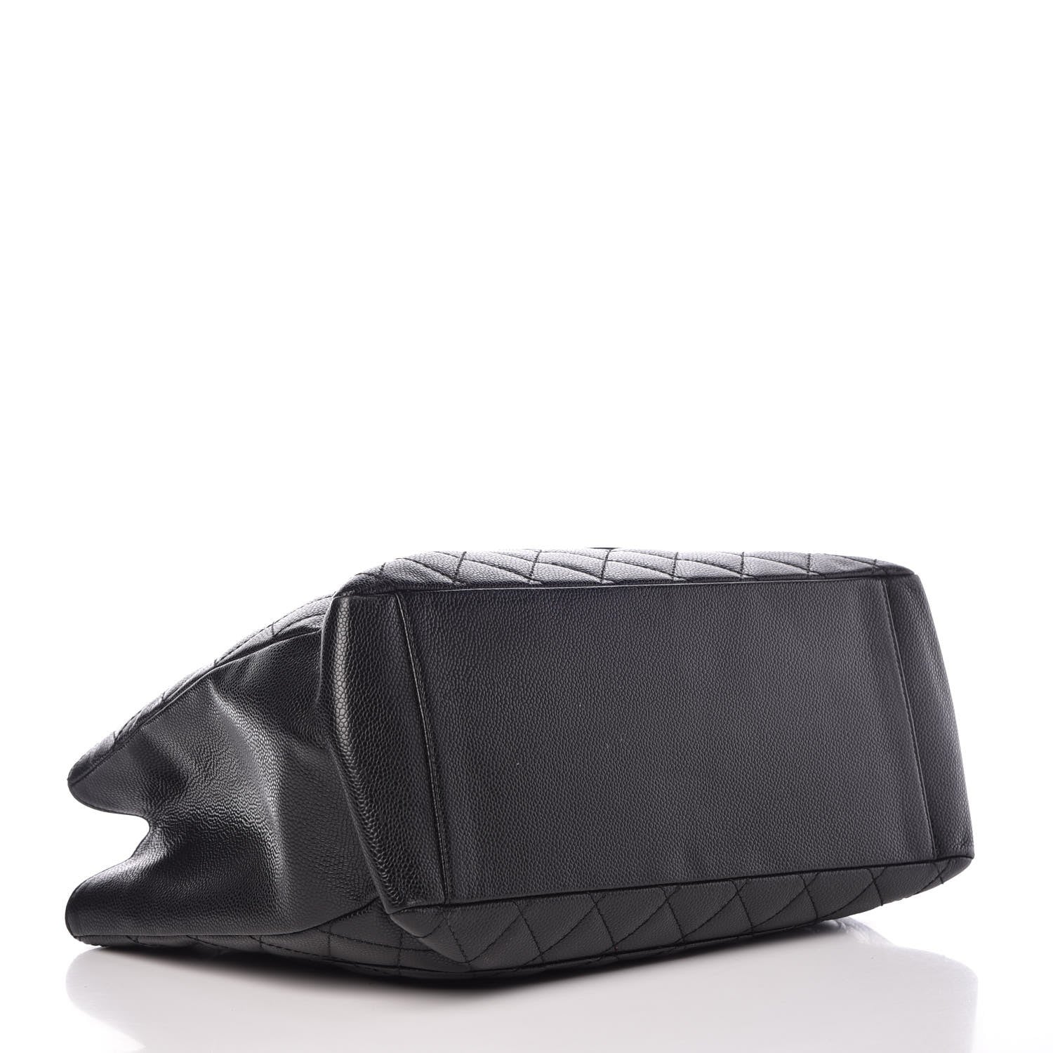 Chanel Caviar Quilted Grand Shopping Tote GST Black 4 of 12