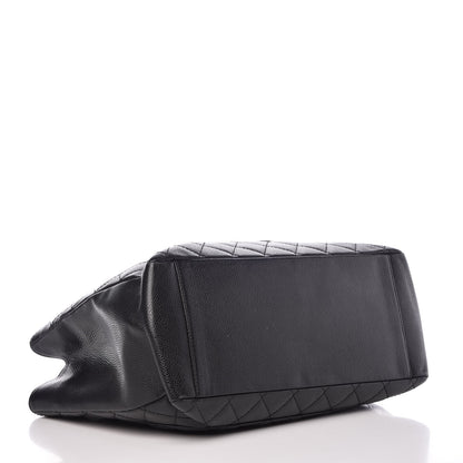 Chanel Caviar Quilted Grand Shopping Tote GST Black 4 of 12