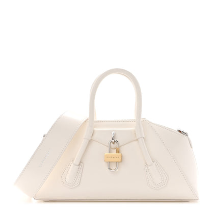 Givenchy Box Calfskin Mini Antigona Stretch Ivory 1 of 9