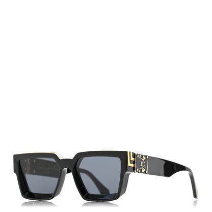 Louis Vuitton Acetate 1.1 Millionaires Sunglasses Z1165W Black 1 of 8
