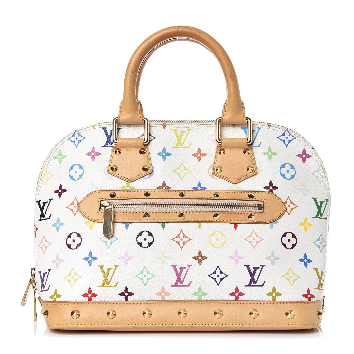 Louis Vuitton Monogram Multicolor Alma White 1 of 23