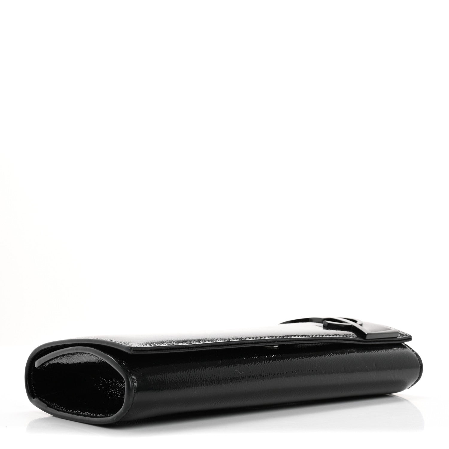 Saint Laurent Patent Smoking Clutch Black 4 of 10