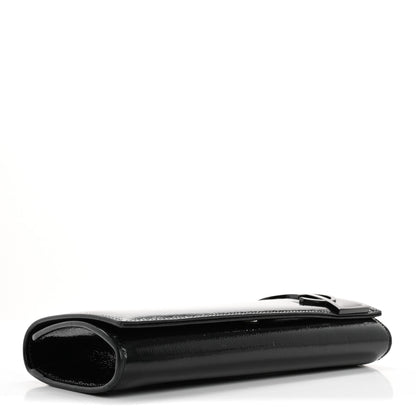 Saint Laurent Patent Smoking Clutch Black 4 of 10