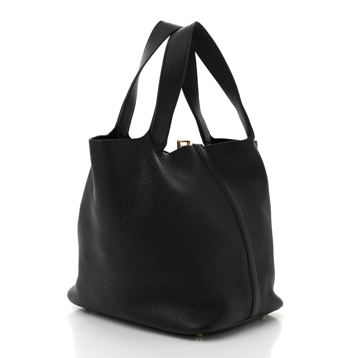 Hermes Taurillon Clemence Picotin Lock 26 GM Black 3 of 10
