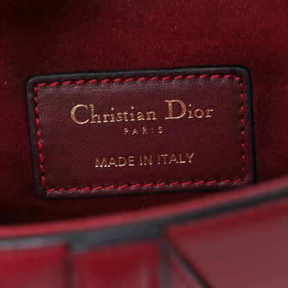 Christian Dior Calfskin Mini Saddle Bag Red 6 of 10