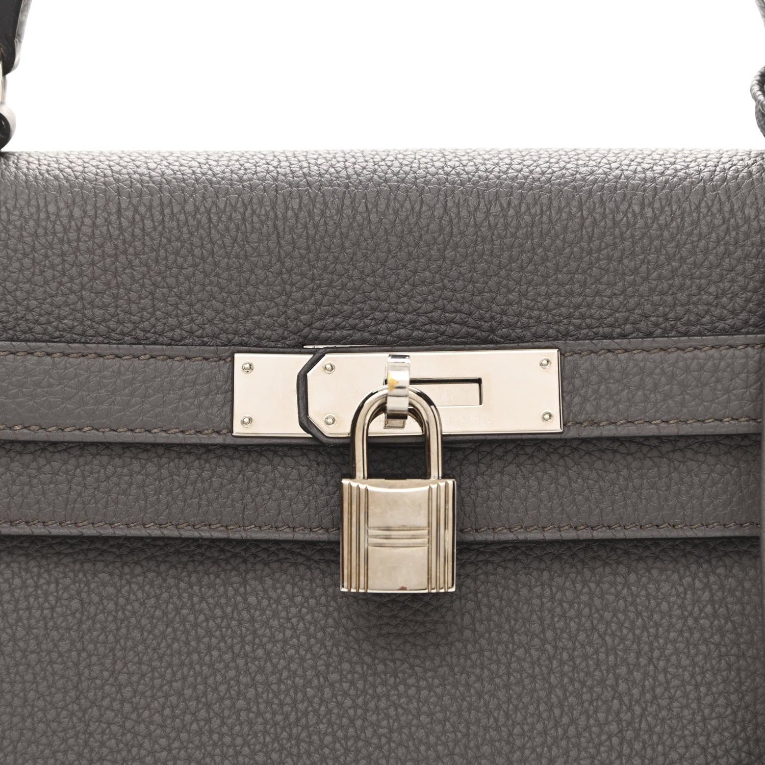 Hermes Togo Kelly Retourne 32 Etain 9 of 15