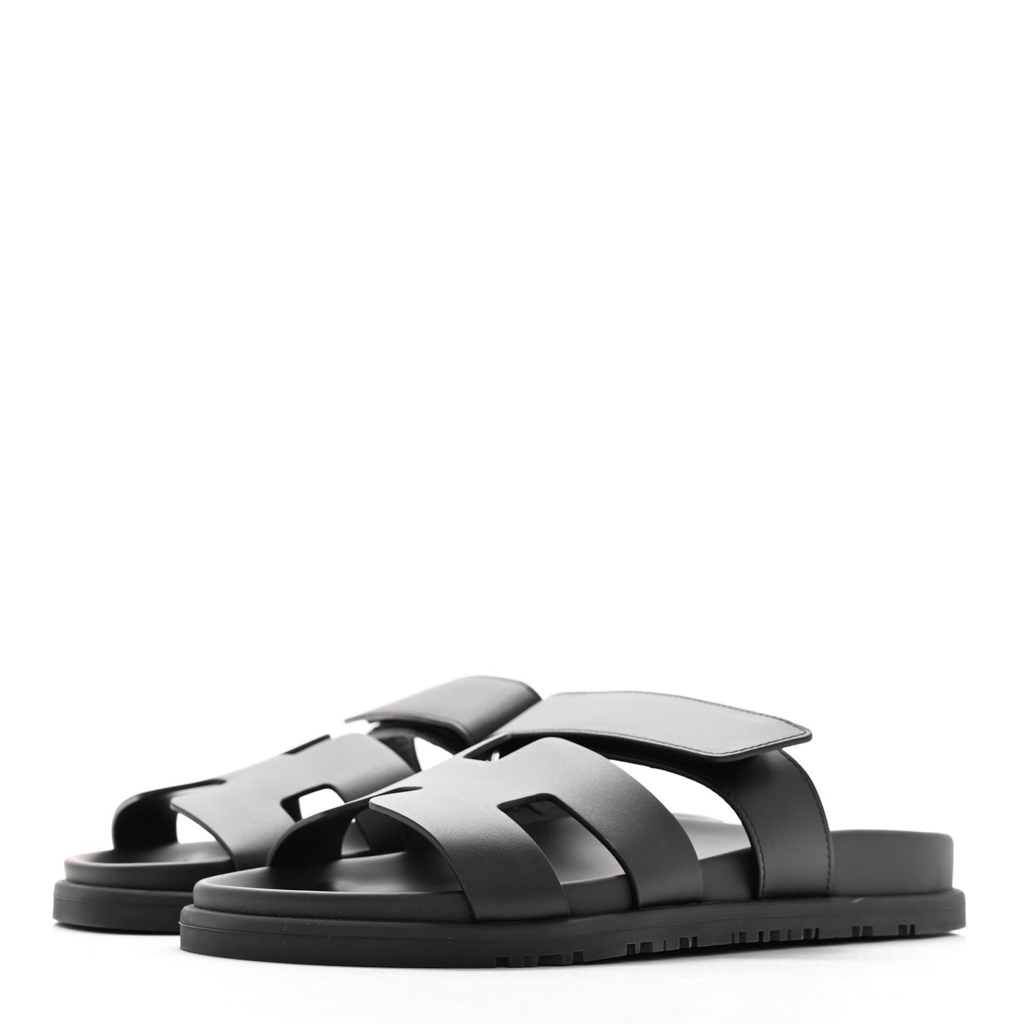 Calfskin Womens Chypre Sandals 37 Black