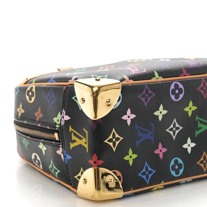Louis Vuitton Monogram Multicolor Trouville Black 9 of 10