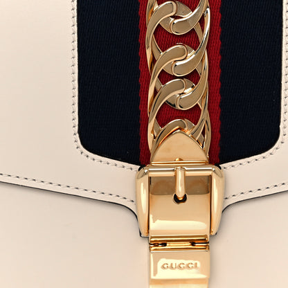 Gucci Calfskin Sylvie Belt Bag Off White 6 of 12