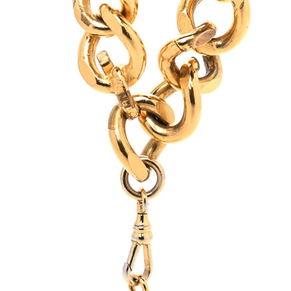 Chanel Metal Chain CC Medallion Belt Gold 2 of 4
