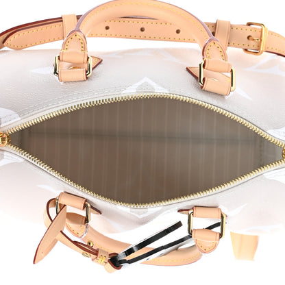 Louis Vuitton Monogram Giant By The Pool Speedy Bandouliere 25 Brume 4 of 4