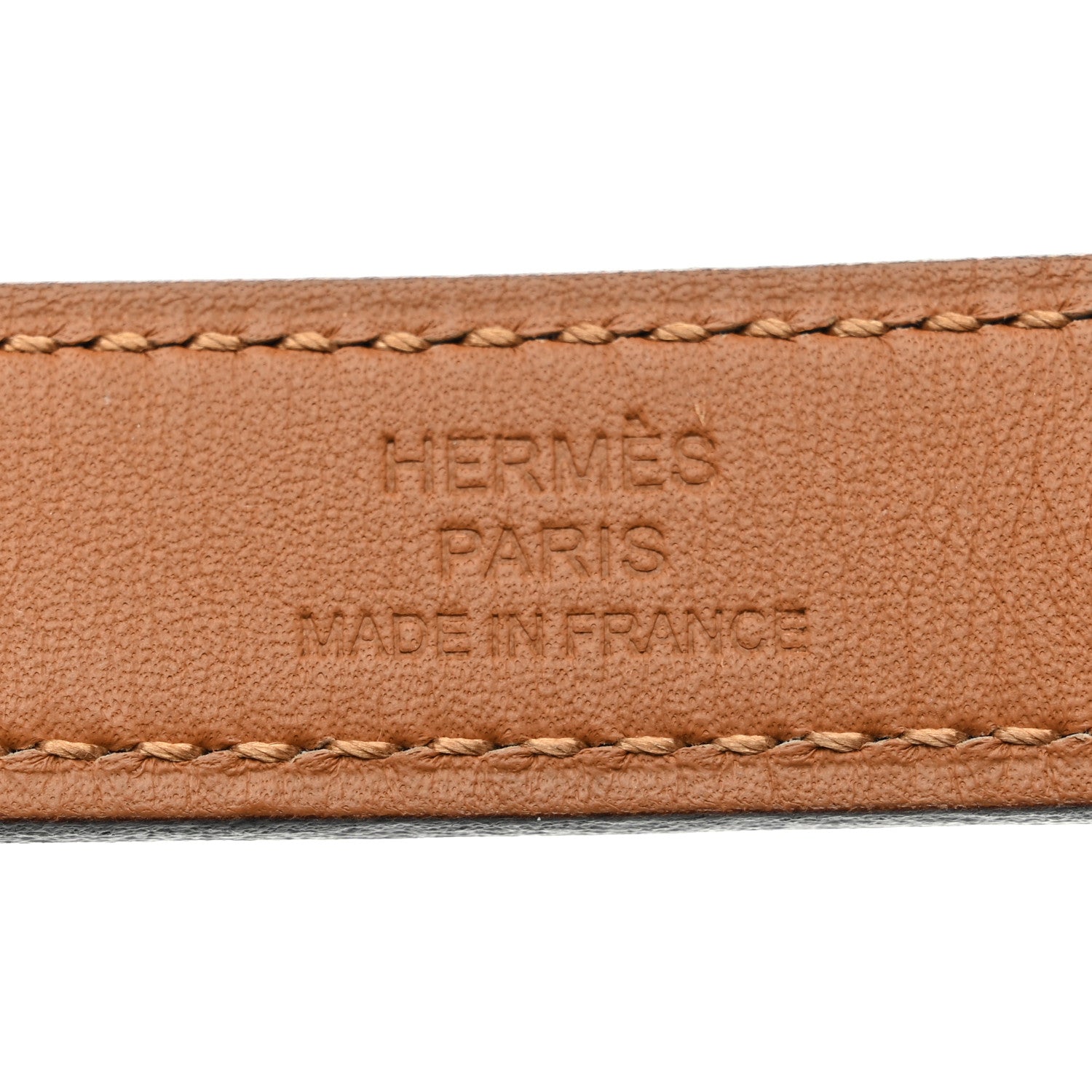 Hermes Epsom Kelly Belt Rouge Casaque 3 of 4