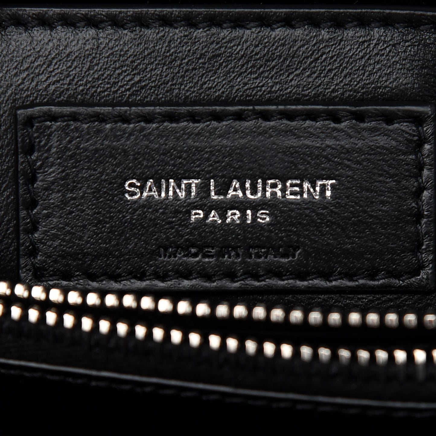 Calfskin Y Quilted Monogram Small Loulou Chain Satchel Black