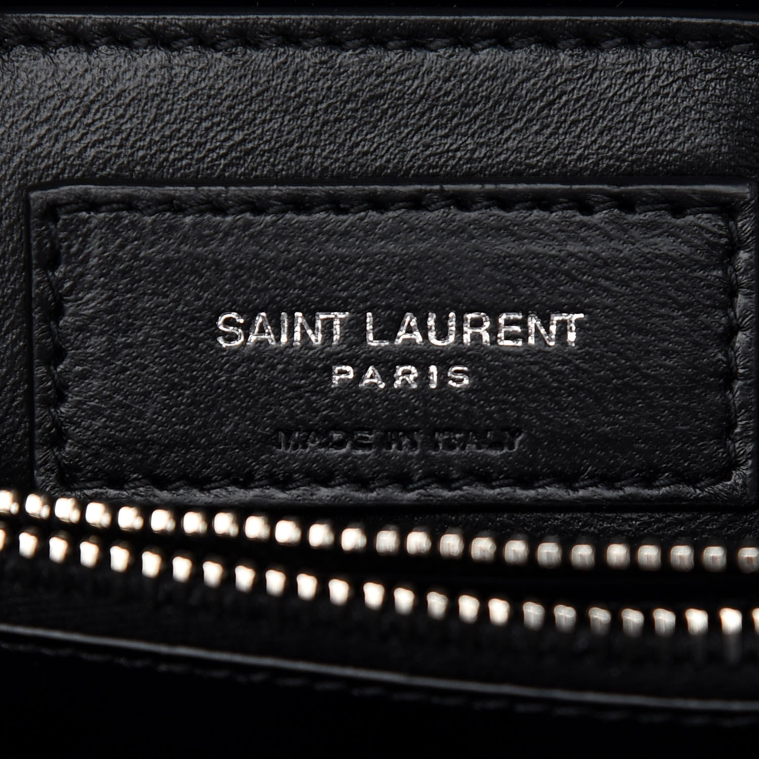 Saint Laurent Calfskin Y Quilted Monogram Small Loulou Chain Satchel Black 6 of 9