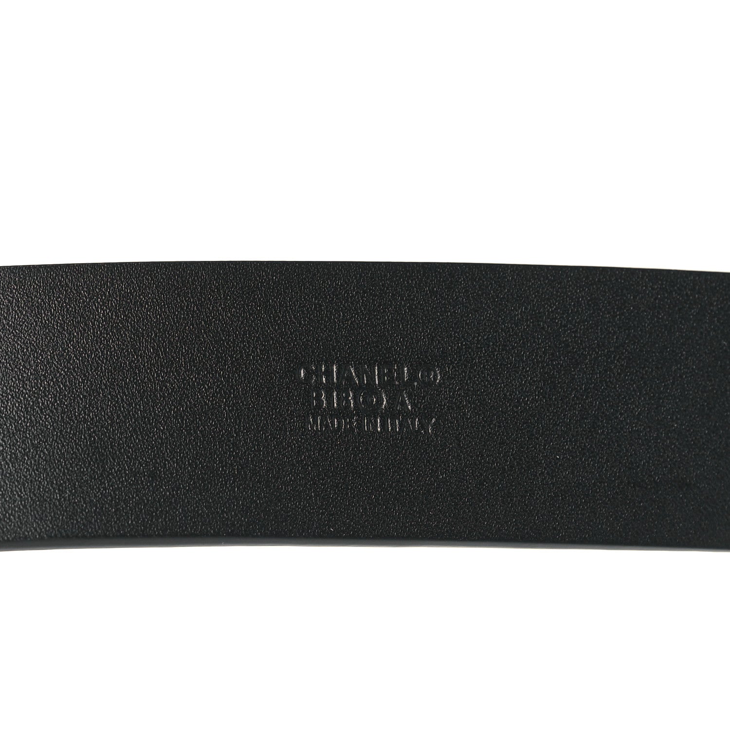 Chanel Glazed Calfskin CC Belt 80 32 Black 4 of 9