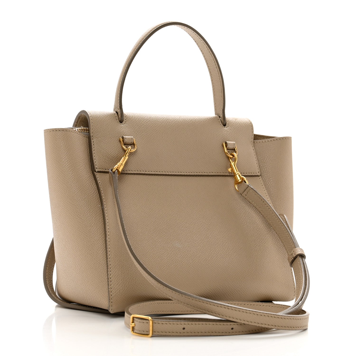 Celine Grained Calfskin Nano Belt Bag Light Taupe 3 of 9
