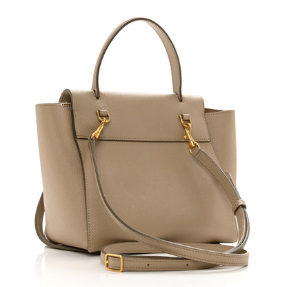 Celine Grained Calfskin Nano Belt Bag Light Taupe 3 of 9
