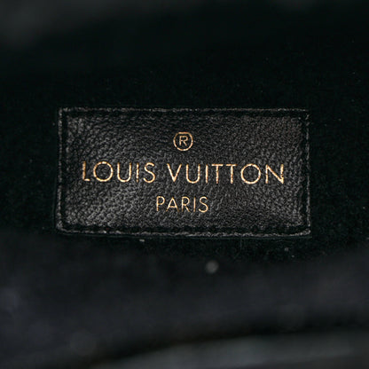 Louis Vuitton Suede Calfskin Shearling Snowdrop Flat Ankle Boot 37 Black 7 of 14