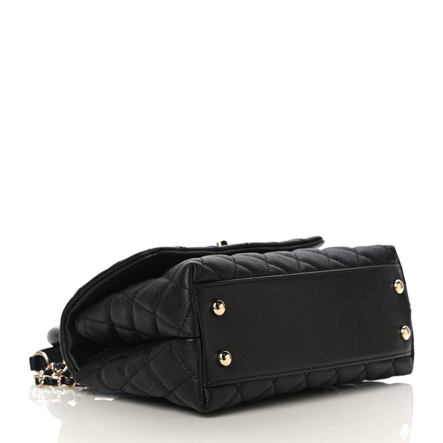 Chanel Caviar Quilted Mini Coco Handle Flap Black 3 of 14