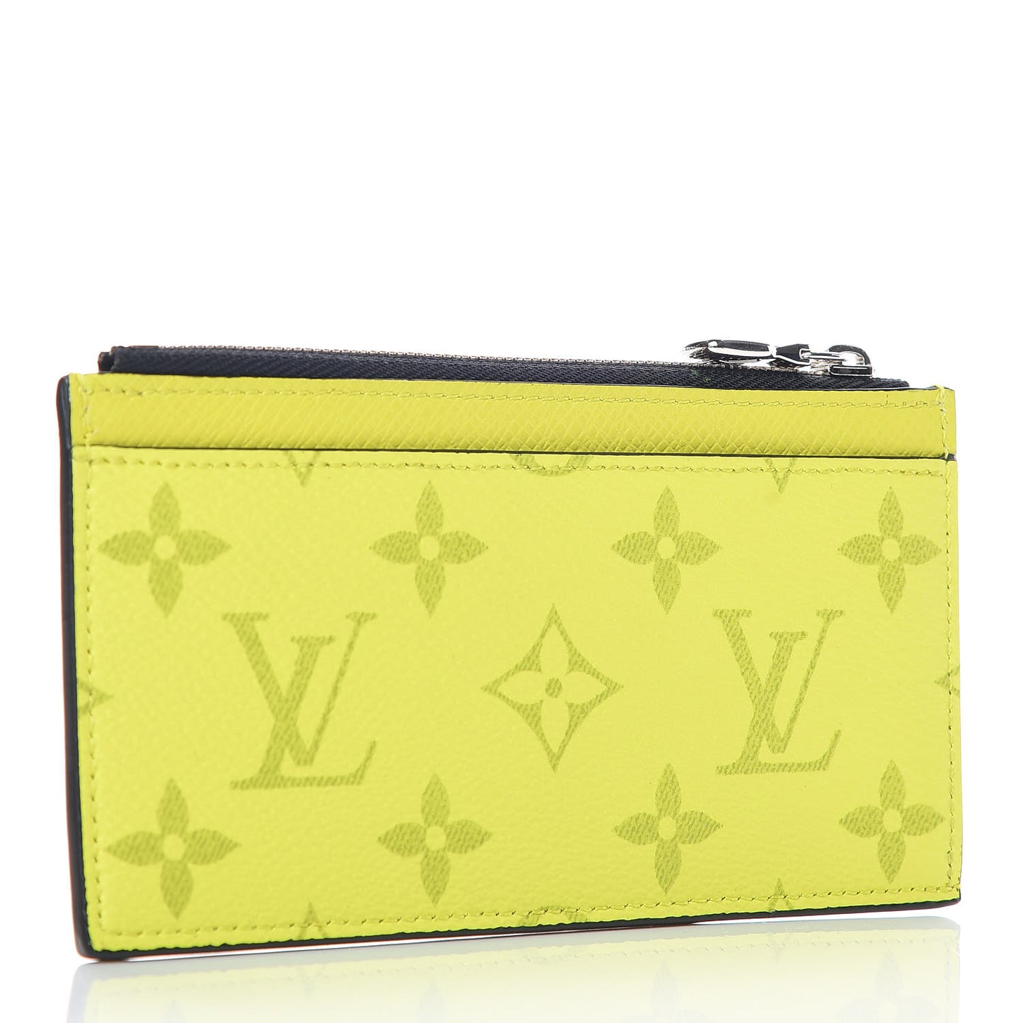 Monogram Taiga Coin Card Holder Yellow