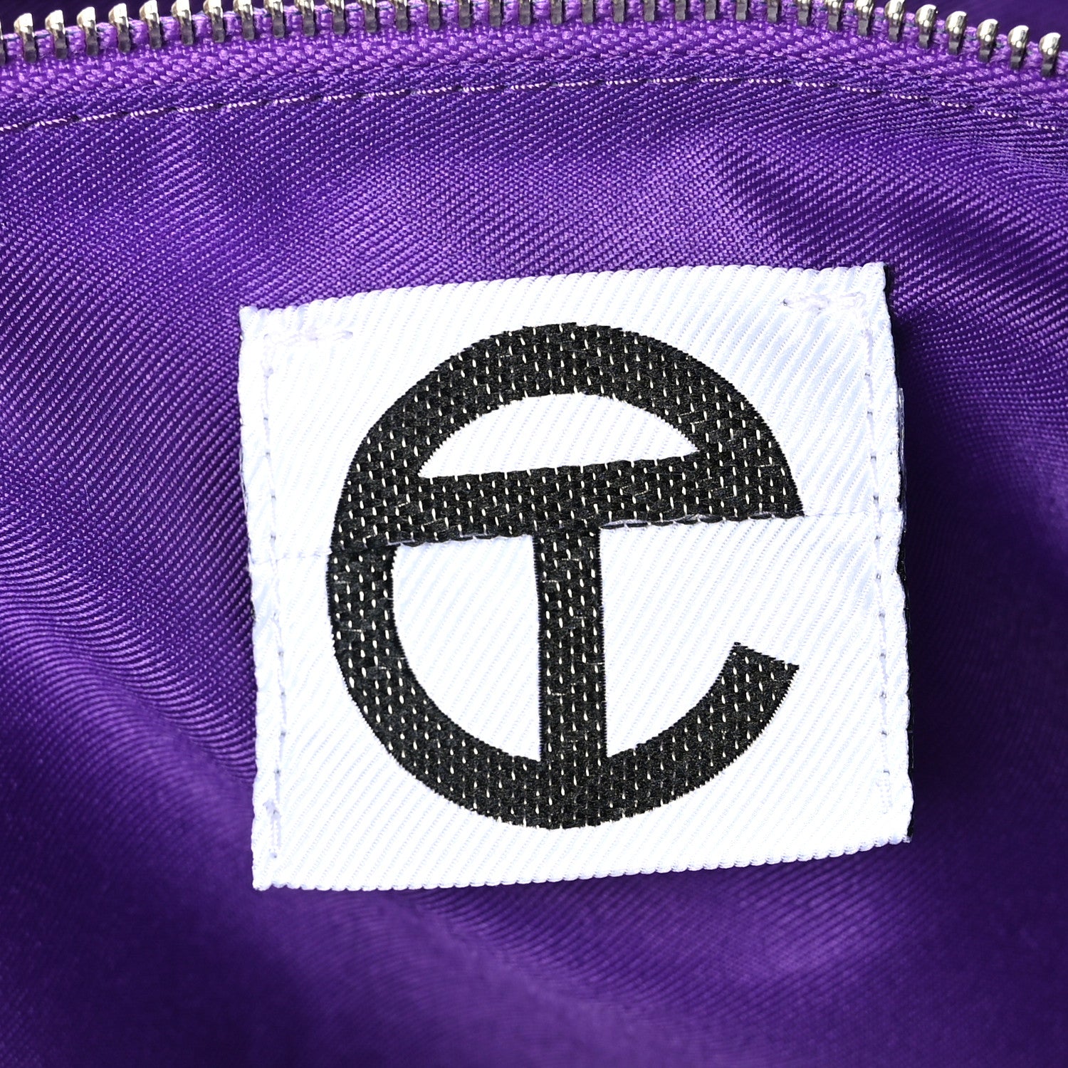 Telfar Vegan Leather Large Shopping Bag Grape 6 of 8