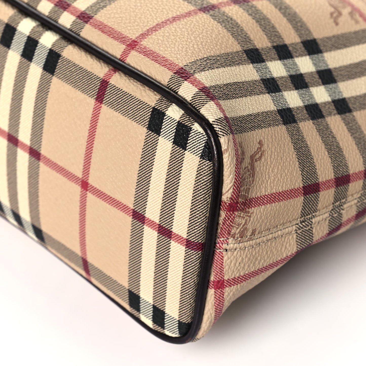 Haymarket Check Small Onslow Tote Chocolate