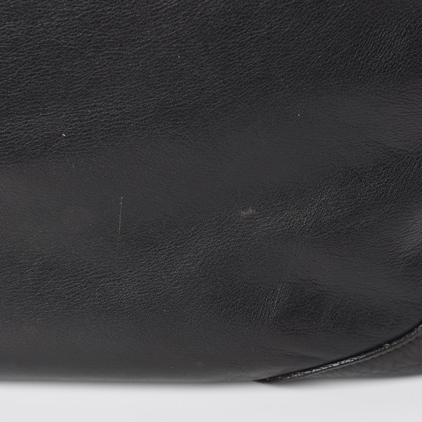 Soft Calfskin Two Pocket Hobo Black