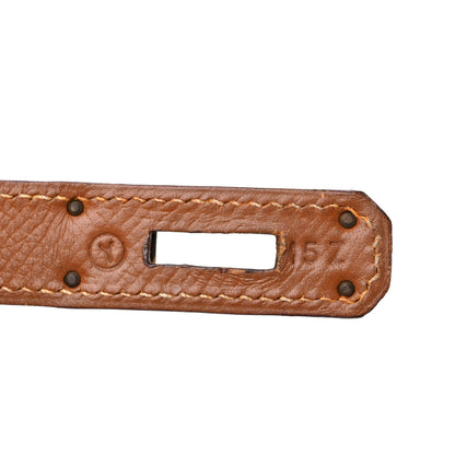 Hermes Courchevel Kelly Sellier 32 Gold 7 of 23