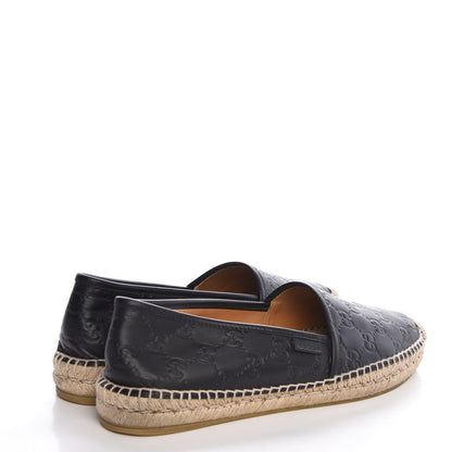 Gucci Guccissima Signature Espadrilles 41.5 Black 4 of 11