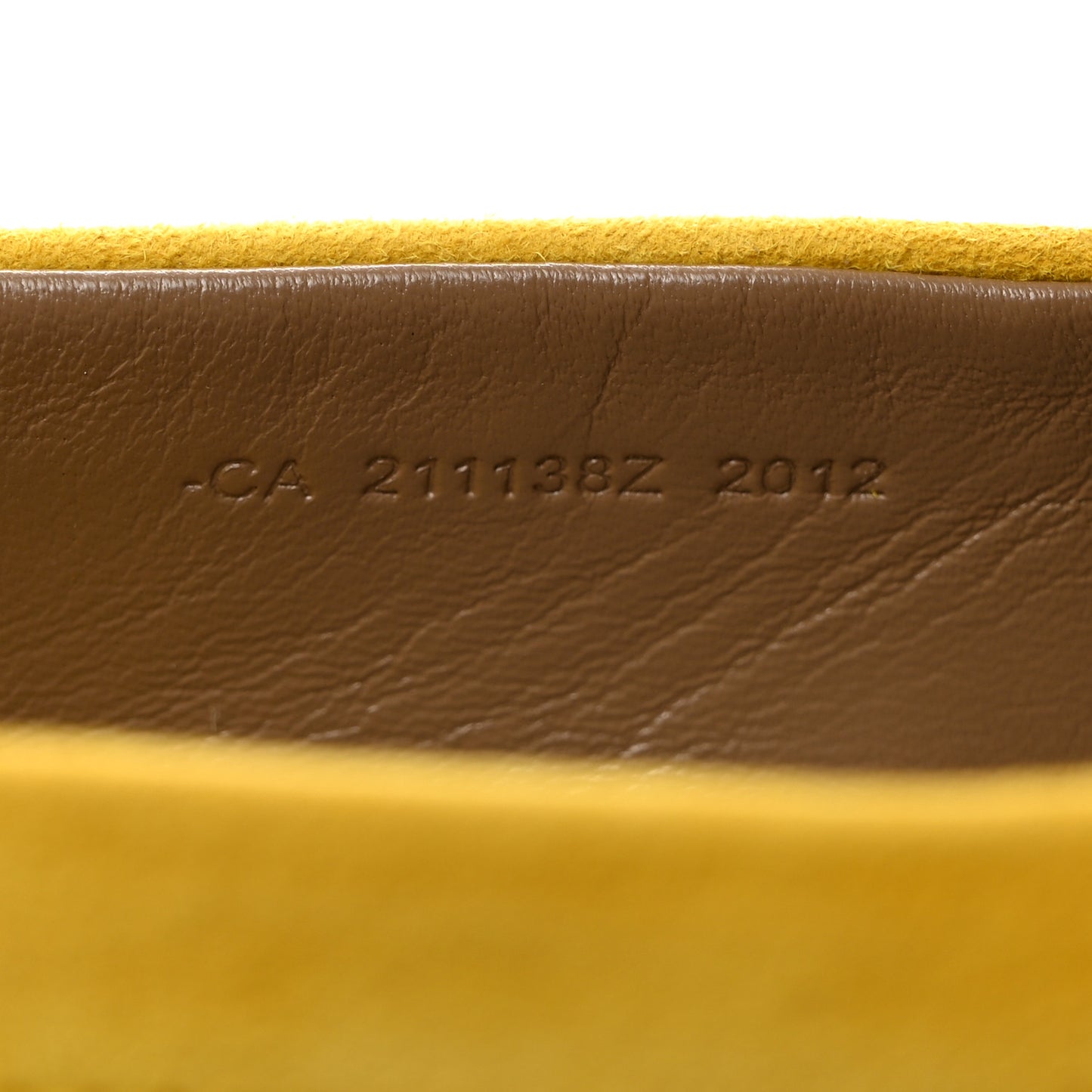 Suede Goatskin Womens Trip Espadrilles 36 Citron