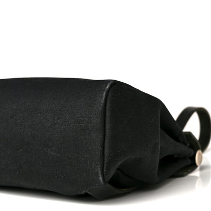 Hermes Toile Vache Calfskin Herbag 30 PM Backpack Black 10 of 11