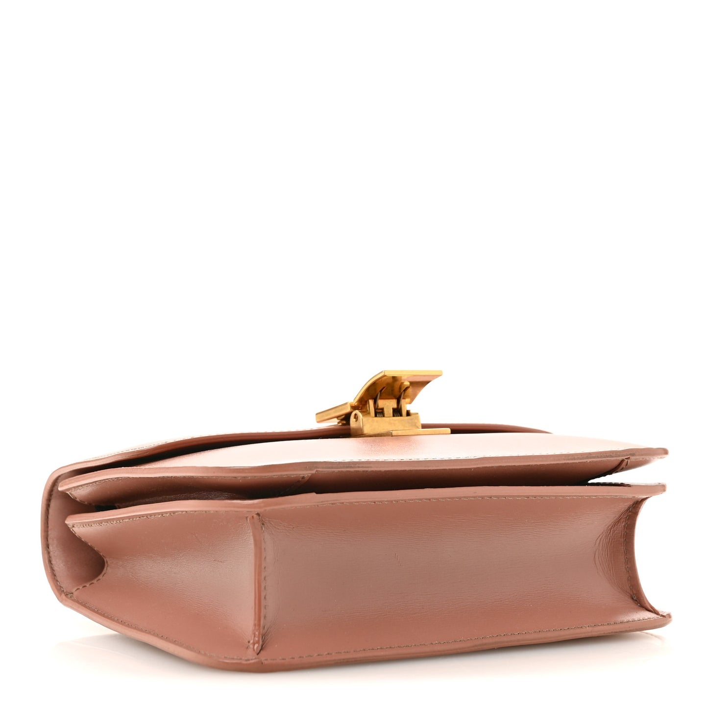 Box Calfskin Teen Classic Box Flap Bag Antique Rose